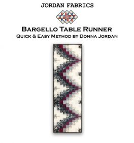 Bargello table runner from Jordan fabrics