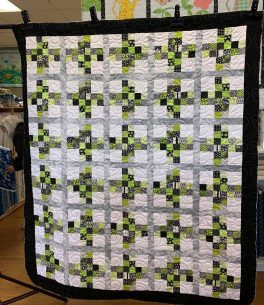 donna-hartnell-green-black-patch-quilt-1