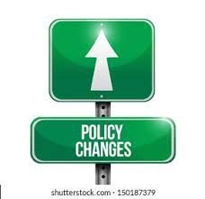 policy change