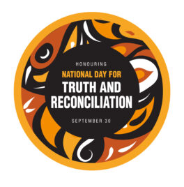 national-day-for-truth-and-reconciliation-round-label-design-on-white-background