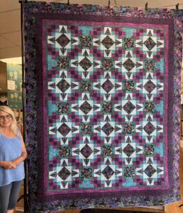 barb-haines-resplendant-in-purples